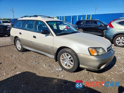 Czwarte zdjęcie samochodu z boku: 2003 SUBARU OUTBACK VIN:4S3BH675737601388 - miniatura