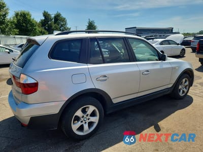 Trzecie zdjęcie samochodu z tyłu: 2007 BMW X3 3.0SI VIN:WBXPC93497WF02835 - miniatura