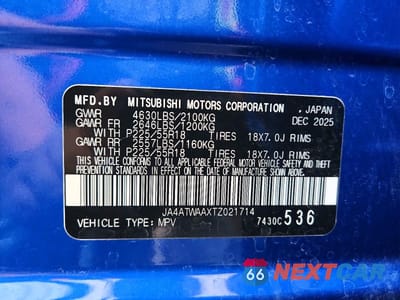 Zdjęcie 14 z 14 samochodu: 2026 MITSUBISHI ECLIPSE CROSS SE VIN:JA4ATWAAXTZ021714 - miniatura