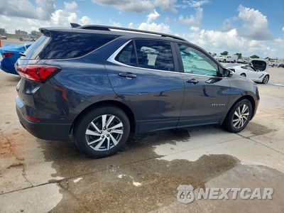 Trzecie zdjęcie samochodu z tyłu: 2022 CHEVROLET EQUINOX LT VIN:2GNAXKEV7N6152430 - miniatura