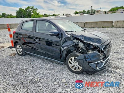 Czwarte zdjęcie samochodu z boku: 2017 MITSUBISHI MIRAGE SE VIN:ML32A4HJ2HH017991 - miniatura