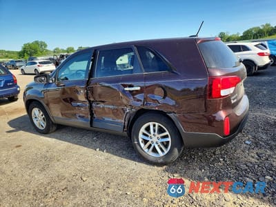 Drugie zdjęcie samochodu z przodu: 2014 KIA SORENTO LX VIN:5XYKT3A67EG533758 - miniatura