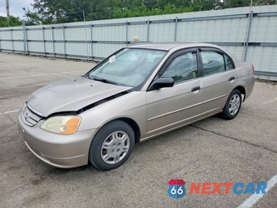 2001 HONDA CIVIC LX 2HGES16591H523511 - główne zdjęcie licytacji z USA - miniatura