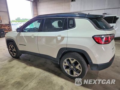 Drugie zdjęcie samochodu z przodu: 2018 JEEP COMPASS LIMITED VIN:3C4NJDCB3JT397795 - miniatura