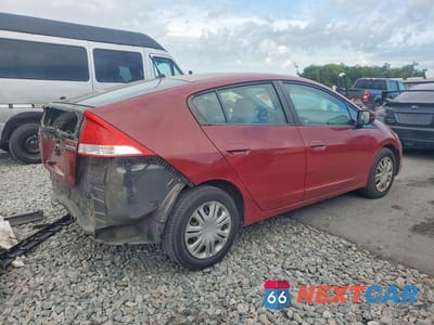 Trzecie zdjęcie samochodu z tyłu: 2011 HONDA INSIGHT VIN:JHMZE2H35BS003369 - miniatura