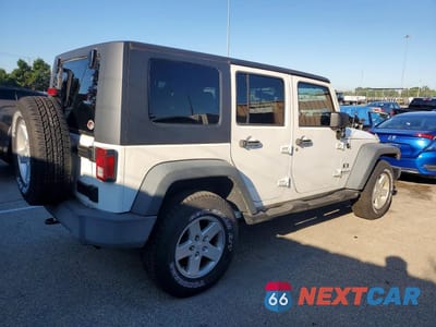 Trzecie zdjęcie samochodu z tyłu: 2008 JEEP WRANGLER UNLIMITED X VIN:1J4GA39118L543841 - miniatura