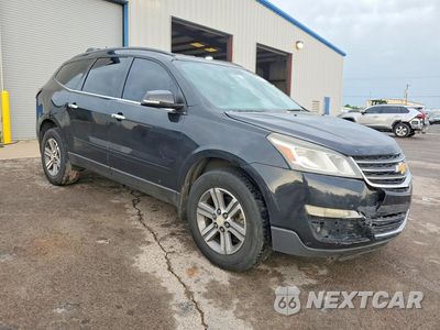Czwarte zdjęcie samochodu z boku: 2015 CHEVROLET TRAVERSE LT VIN:1GNKRGKD9FJ144082 - miniatura