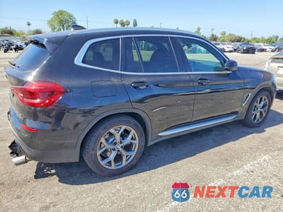 Trzecie zdjęcie samochodu z tyłu: 2020 BMW X3 SDRIVE30I VIN:5UXTY3C04L9C41838 - miniatura