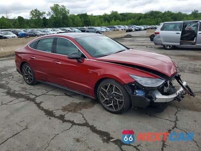 Czwarte zdjęcie samochodu z boku: 2023 HYUNDAI SONATA N LINE VIN:KMHL14JC2PA327316 - miniatura