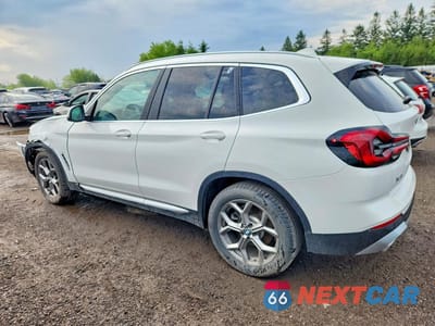 Drugie zdjęcie samochodu z przodu: 2024 BMW X3 XDRIVE30I VIN:5UX53DP09R9W60930 - miniatura