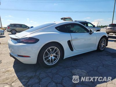 Trzecie zdjęcie samochodu z tyłu: 2024 PORSCHE CAYMAN BASE VIN:WP0AA2A80RK256058 - miniatura