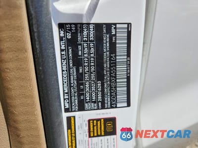 Zdjęcie 13 z 13 samochodu: 2015 MERCEDES-BENZ ML 350 4MATIC VIN:4JGDA5HBXFA551164 - miniatura