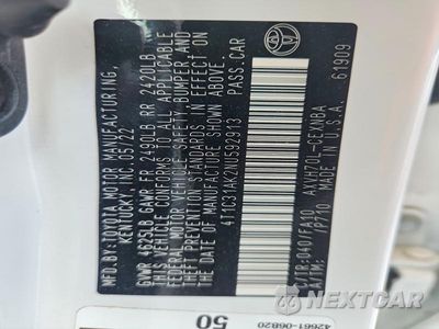 Zdjęcie 13 z 13 samochodu: 2022 TOYOTA CAMRY LE VIN:4T1C31AK2NU592913 - miniatura