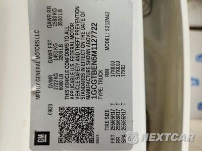 Zdjęcie 12 z 12 samochodu: 2021 CHEVROLET COLORADO VIN:1GCGTBEN5M1127722 - miniatura