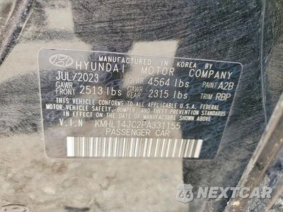 Zdjęcie 13 z 13 samochodu: 2023 HYUNDAI SONATA N LINE VIN:KMHL14JC2PA331155 - miniatura