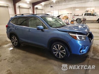 Czwarte zdjęcie samochodu z boku: 2021 SUBARU FORESTER LIMITED VIN:JF2SKAUC9MH406011 - miniatura