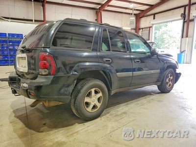 Trzecie zdjęcie samochodu z tyłu: 2004 CHEVROLET TRAILBLAZER LS VIN:1GNDS13S042107971 - miniatura
