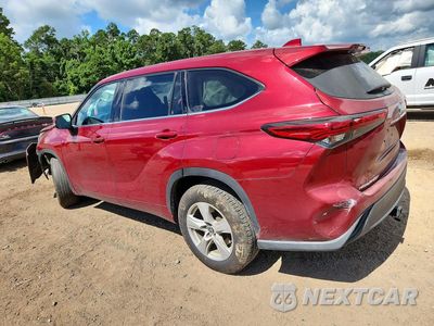 Drugie zdjęcie samochodu z przodu: 2020 TOYOTA HIGHLANDER LE VIN:5TDZZRAHXLS009747 - miniatura