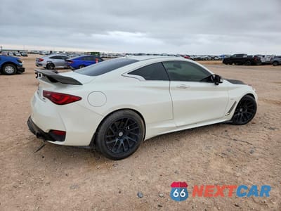 Trzecie zdjęcie samochodu z tyłu: 2018 INFINITI Q60 3.0T LUXE VIN:JN1EV7EK8JM343355 - miniatura