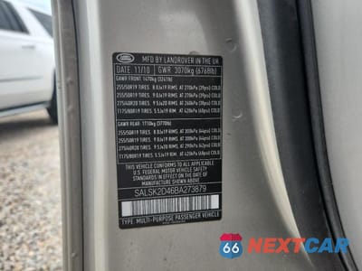 Zdjęcie 14 z 14 samochodu: 2011 LAND ROVER RANGE ROVER SPORT LUX VIN:SALSK2D46BA273879 - miniatura