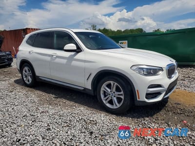 Czwarte zdjęcie samochodu z boku: 2020 BMW X3 SDRIVE30I VIN:5UXTY3C00L9C69748 - miniatura