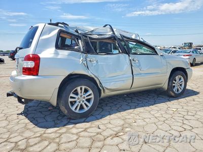 Trzecie zdjęcie samochodu z tyłu: 2006 TOYOTA HIGHLANDER HYBRID VIN:JTEDW21A060003312 - miniatura