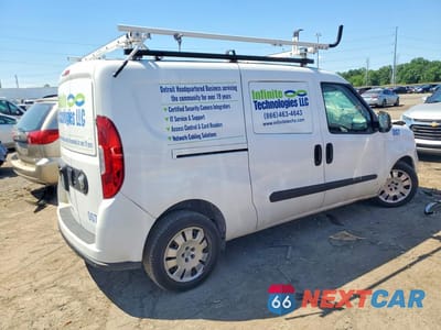 Trzecie zdjęcie samochodu z tyłu: 2016 RAM PROMASTER CITY SLT VIN:ZFBERFBT1G6B52162 - miniatura