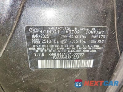 Zdjęcie 12 z 12 samochodu: 2025 HYUNDAI SONATA SEL VIN:KMHL64JA5SA500383 - miniatura