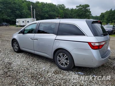 Drugie zdjęcie samochodu z przodu: 2013 HONDA ODYSSEY EXL VIN:5FNRL5H67DB030138 - miniatura