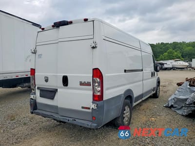 Trzecie zdjęcie samochodu z tyłu: 2015 RAM PROMASTER 3500 DELIVERY VAN VIN:3C6URVJDXFE508831 - miniatura