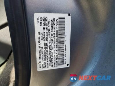 Zdjęcie 13 z 13 samochodu: 2006 HONDA ODYSSEY TOURING VIN:5FNRL38866B033833 - miniatura