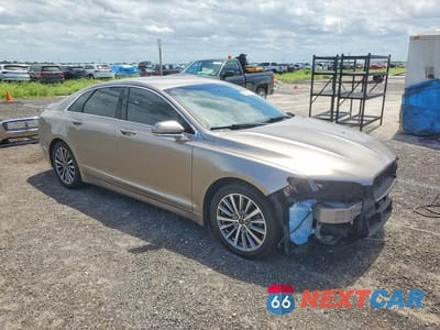 Czwarte zdjęcie samochodu z boku: 2018 LINCOLN MKZ HYBRID SELECT VIN:3LN6L5LU8JR618094 - miniatura