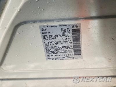 Zdjęcie 13 z 13 samochodu: 2016 NISSAN PATHFINDER SL VIN:5N1AR2MN7GC665395 - miniatura