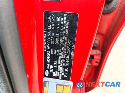 Zdjęcie 12 z 12 samochodu: 2020 KIA FORTE LXS VIN:3KPF24ADXLE206435 - miniatura