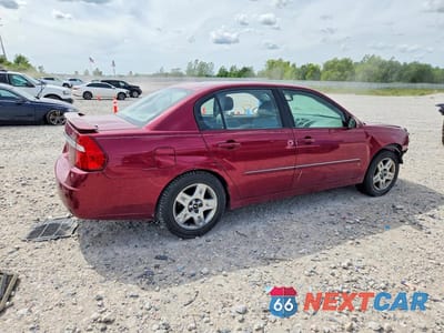 Trzecie zdjęcie samochodu z tyłu: 2006 CHEVROLET MALIBU LT VIN:1G1ZT51846F241591 - miniatura