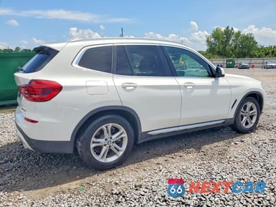 Trzecie zdjęcie samochodu z tyłu: 2020 BMW X3 SDRIVE30I VIN:5UXTY3C00L9C69748 - miniatura