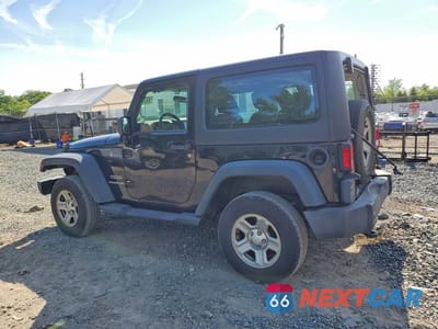 Drugie zdjęcie samochodu z przodu: 2016 JEEP WRANGLER SPORT VIN:1C4AJWAG3GL327307 - miniatura