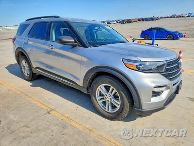 Czwarte zdjęcie samochodu z boku: 2020 FORD EXPLORER XLT VIN:1FMSK8DH8LGC87709 - miniatura
