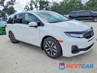 Czwarte zdjęcie samochodu z boku: 2026 HONDA ODYSSEY EXL VIN:5FNRL6H60TB041437 - miniatura