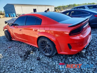Drugie zdjęcie samochodu z przodu: 2022 DODGE CHARGER SCAT PACK VIN:2C3CDXGJ4NH154890 - miniatura