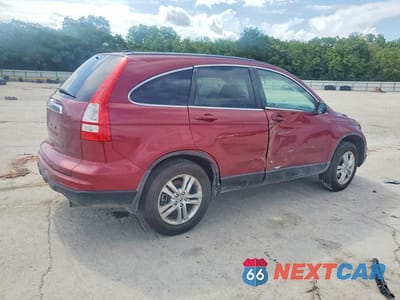 Trzecie zdjęcie samochodu z tyłu: 2010 HONDA CR-V EXL VIN:5J6RE3H71AL047138 - miniatura