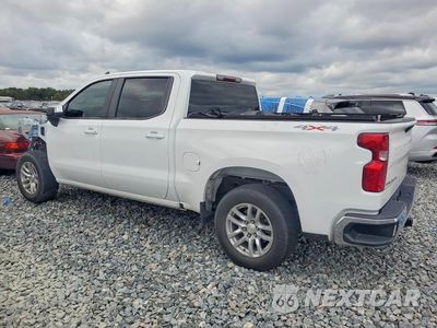 Drugie zdjęcie samochodu z przodu: 2022 CHEVROLET SILVERADO LTD K1500 LT-L VIN:1GCPYJEK7NZ172312 - miniatura