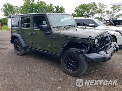 Czwarte zdjęcie samochodu z boku: 2016 JEEP WRANGLER UNLIMITED SPORT VIN:1C4BJWDG3GL107939 - miniatura