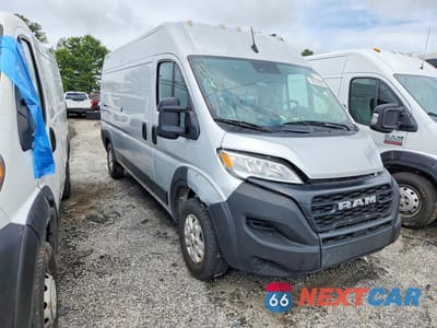 Czwarte zdjęcie samochodu z boku: 2023 RAM PROMASTER 2500 DELIVERY VAN VIN:3C6LRVDG8PE551941 - miniatura