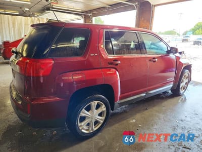 Trzecie zdjęcie samochodu z tyłu: 2017 GMC TERRAIN SLE VIN:2GKFLSEK1H6133400 - miniatura