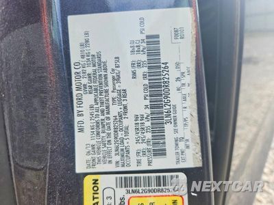 Zdjęcie 12 z 12 samochodu: 2013 LINCOLN MKZ VIN:3LN6L2G90DR825264 - miniatura