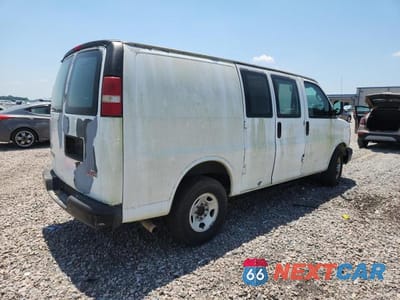 Trzecie zdjęcie samochodu z tyłu: 2010 GMC SAVANA G2500 VIN:1GTZGFBG9A1182731 - miniatura