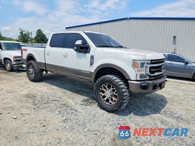 Czwarte zdjęcie samochodu z boku: 2020 FORD F250 SUPER DUTY VIN:1FT8W2BT9LEC08955 - miniatura