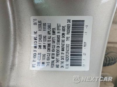 Zdjęcie 12 z 12 samochodu: 2015 HONDA ACCORD LX VIN:1HGCR2F32FA223922 - miniatura