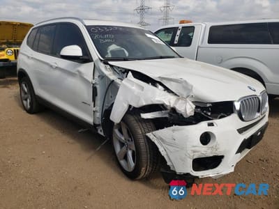 Czwarte zdjęcie samochodu z boku: 2017 BMW X3 XDRIVE28I VIN:5UXWX9C38H0T22069 - miniatura